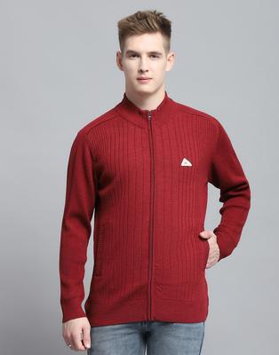Men's Wool Mock Neck Pullover Sweater