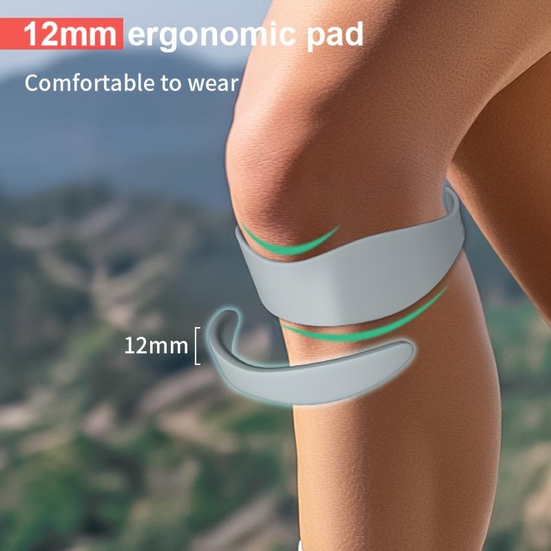 1pcs Patella Support Straps with knee sleeve - Silicone, Non- Fabric for Jumping, Basketball, Running, Hiking, Volleyball, Tenns