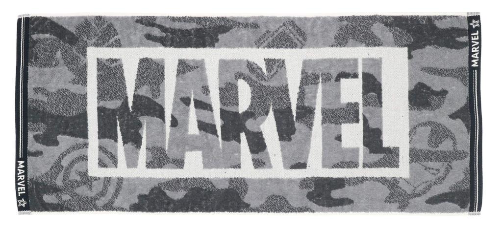 Marushin Face Towel Marvel Logo Camouflage Logo 34x80cm Cotton 2505022600 100%