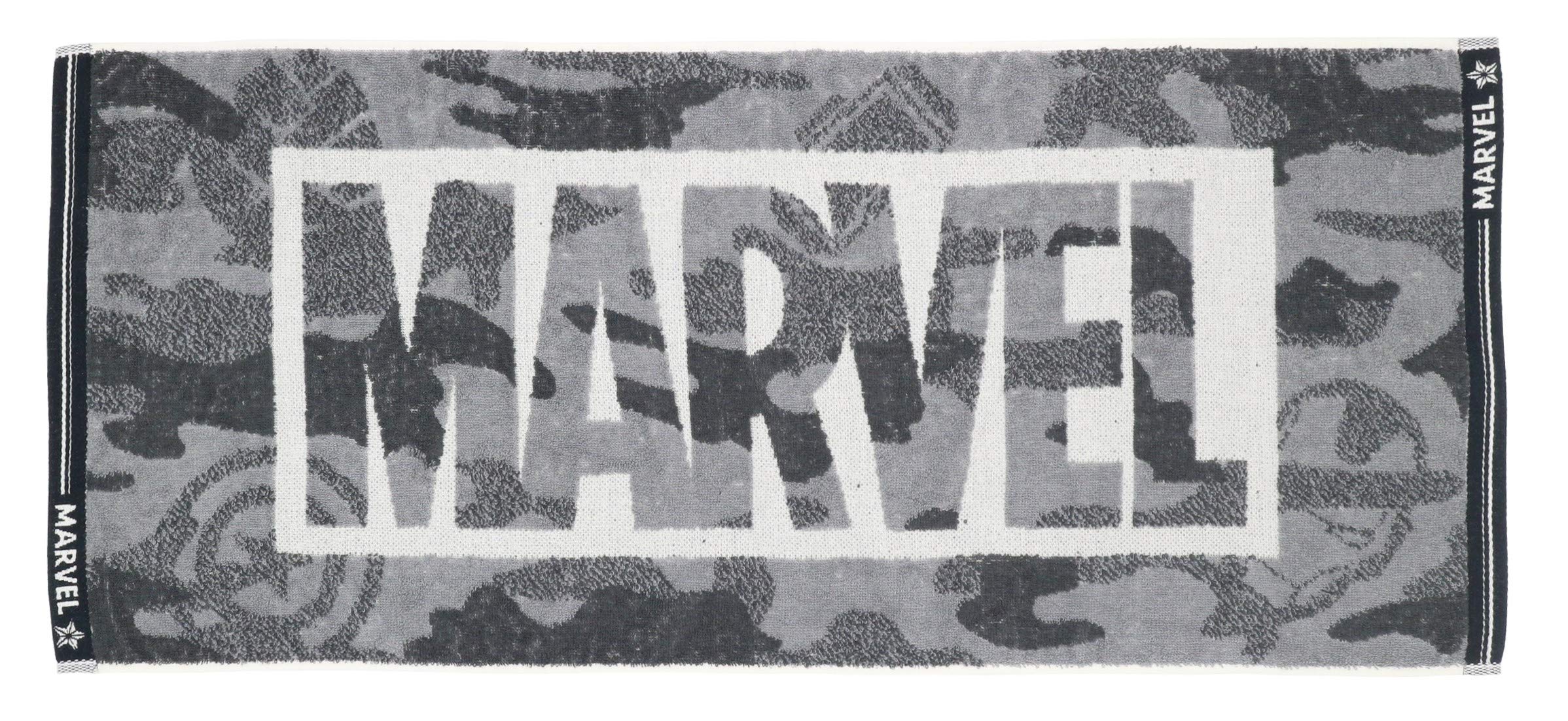 

Marushin Полотенце для лица Логотип Marvel Камуфляжный логотип 34x80см Хлопок 2505022600 100%