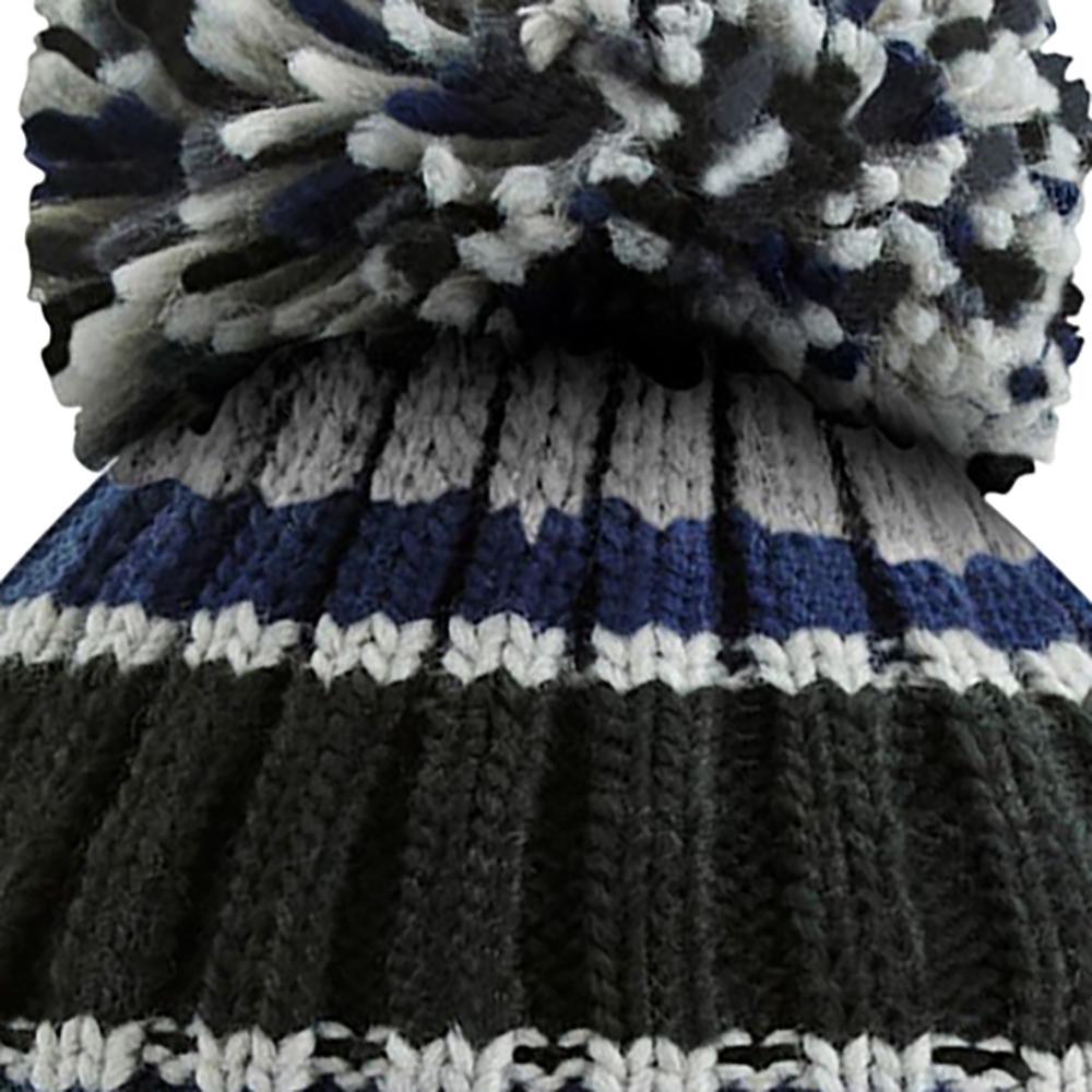 Beechfield Unisex Adult Hygge Striped Beanie