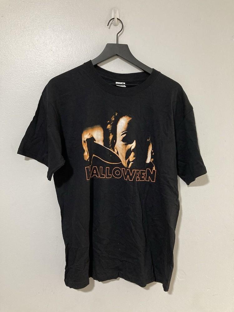 Vintage Halloween Movie Shirt Mens Large Horror Michael Myers Slasher 2005 Unisex T-Shirt S
