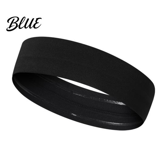 Elastic Sports Headband for Fitness Training Non-slip Men Women Breathable Yoga Headband Moisture Stretchy Ball Games Wicking Sweatband Running And