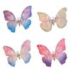 Mixed Material Butterfly Hair Clip Duckbill Clip Style Beautiful And Natural Hair Decoration For Girls