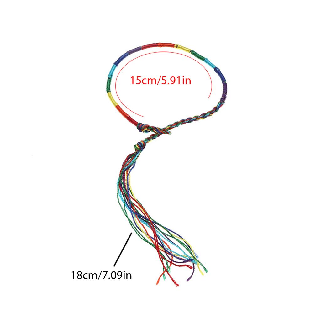 Friendship Bracelets Braided Cord Hand-Making Bracelets Fashion Jewelry Gift