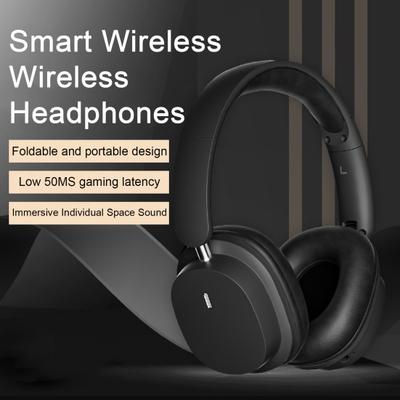 Wireless Headphones Ergonomic Design Active Noise Reduction HIFI Sound Immersive Music Bluetooth-compatible 5.3 Headsets