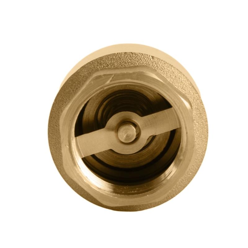 Convenient Water Pipelines Solution 3/8"/1/2"/3/4" Threaded Check Valves Water Backflow Control Valves Simple Installs