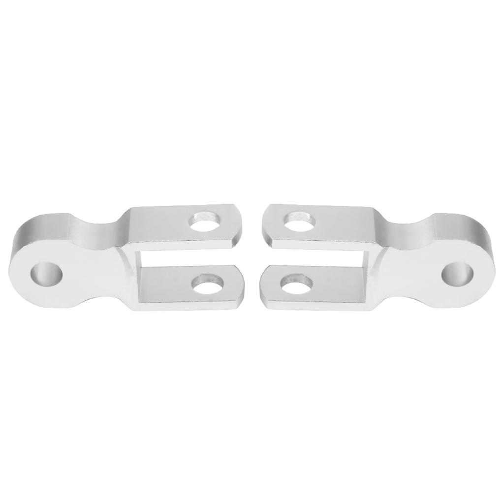 2pcs Motorcycle Damping Device Shock Absorbers Heightening Pad for Chassis 5cm (With Screw)