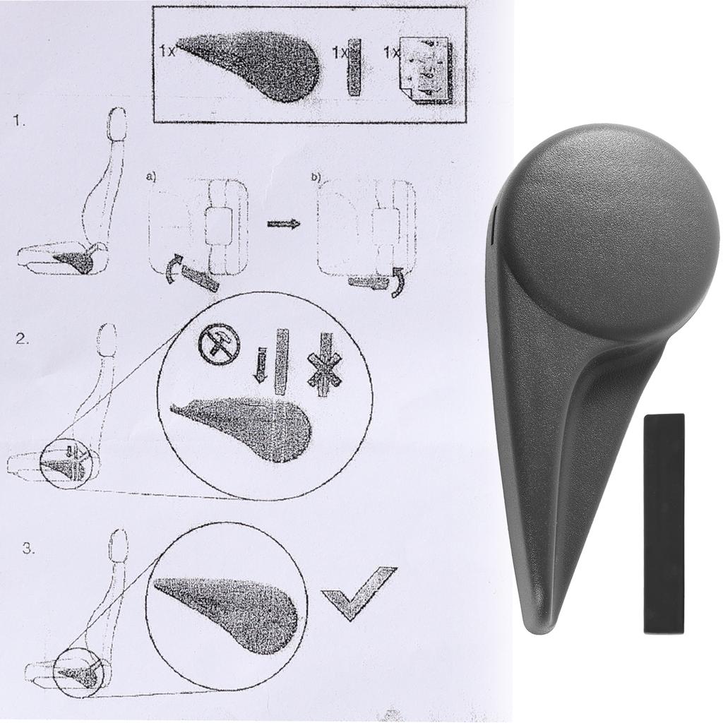 Car Front Left Seat Height Adjuster Lever Handle Driver Side For Mercedes Benz W168 A-Class 1997-2004 A1689100100 7D88 Auto Part