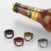 Versatile Cool Ring Bottle Opener Stainless Steel Ring Easy To Pull Opener Suitable For Bar Soda Drinks Bars Beer Tools Utensils