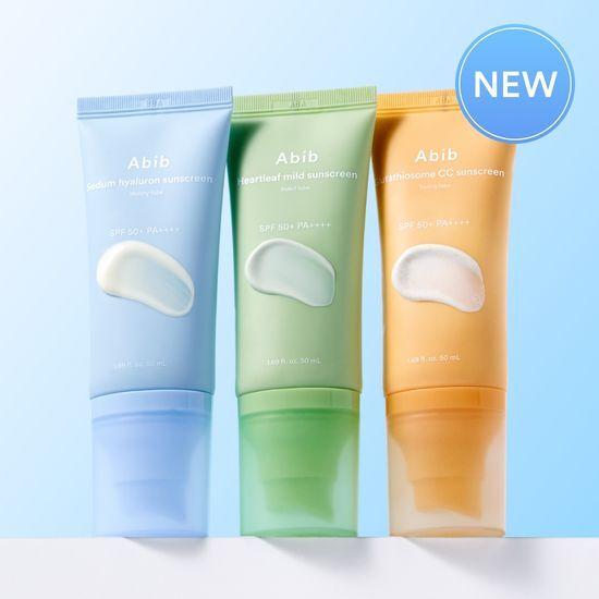 ABIB Sunscreen 50ml (Choose 1 of 3 Types) (Moisture/Mild/Tone-up)