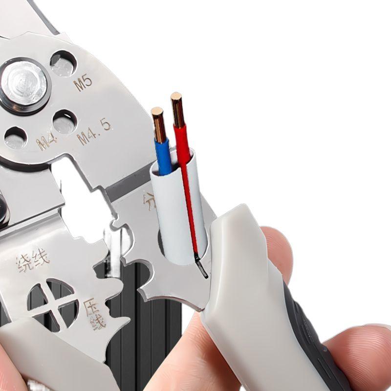 23-in-1 Universal Multi-Function Wire Stripping and Cutting Pliers