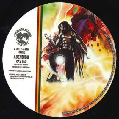 7inch Record RAS TEO - Abendigo / Daniel 3 14 Dub FBR7002 Forward Bound 2021 US Reggae, Ska & Dub