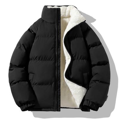 Couples' Cotton Clothes, Men's and Women's Loose Autumn and Winter Cotton Clothes, Men's Lamb Wool Cotton Clothes