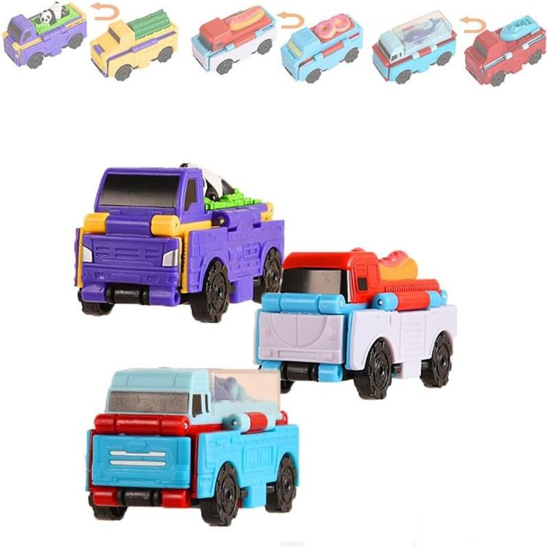 

Машинки-трансформеры Flip Racers, Трансформируемые игрушечные машинки двойного дизайна Flipracers, Flip Racers, Креативные мини-игрушечные машинки-раскладушки 2-в-1 Style 2