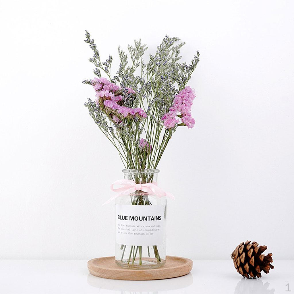 1Set Grass Ration Dried Flowers for Vases, Bouquet Bedroom Living Room Balcony Wedding