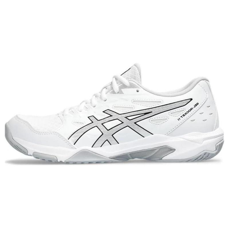 

ASICS Gel Rocket 11 White Pure Silver Women s Sneakers 1072A093-101 46 белый