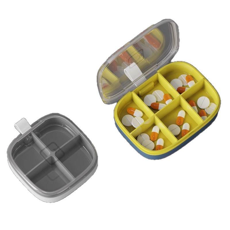 7-Day Portable Pill Organizer: Large Capacity, Morning-Noon-Evening Compartments, Compact Weekly Dispenser