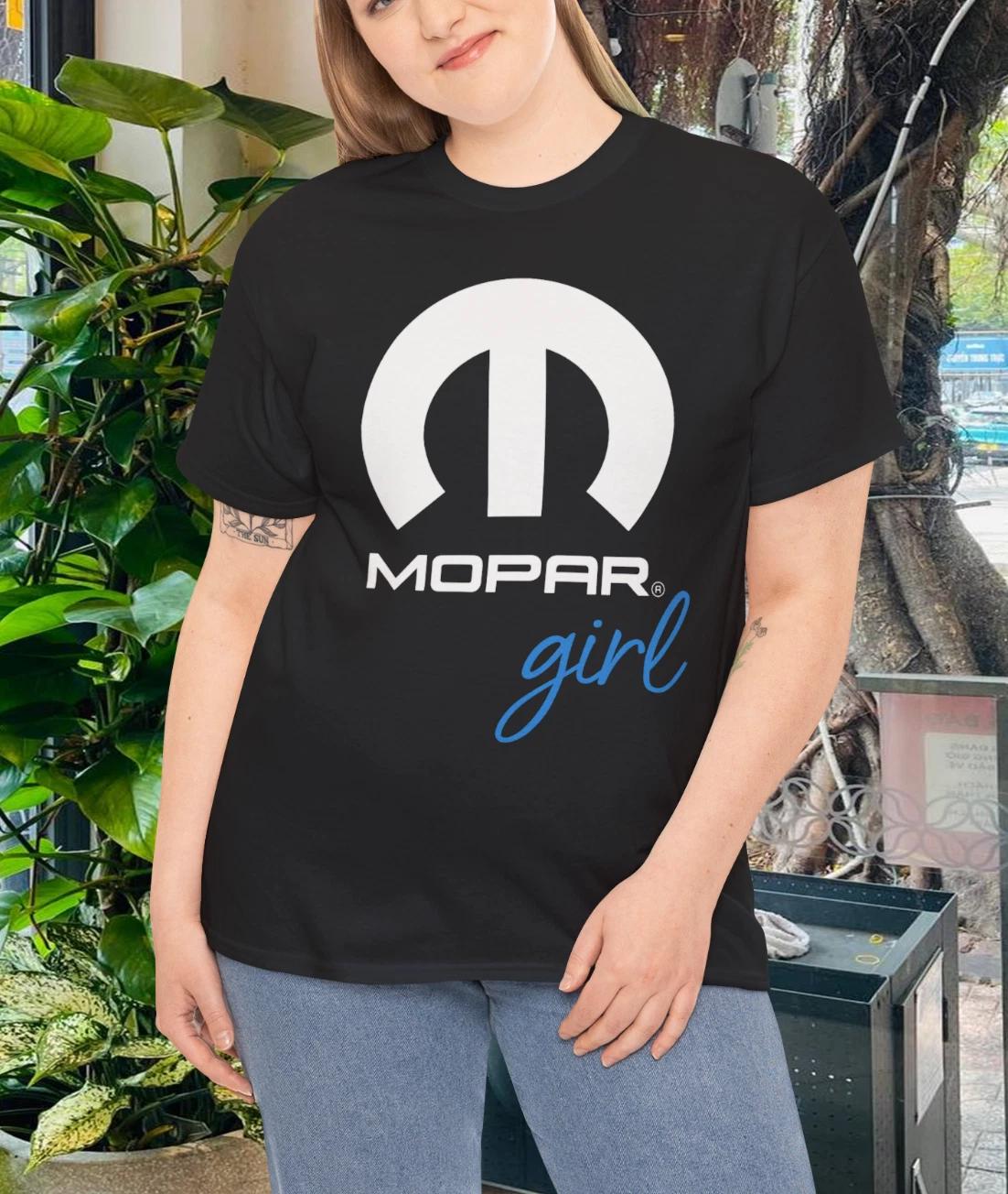 Men s and Women s T-shirts Mopar Girl Cotton T-Shirt XS