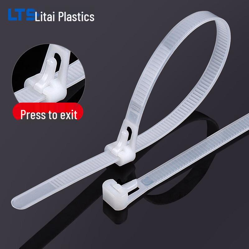 Многоразовые пластиковые садовые кабельные стяжки