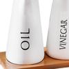 Ceramics Dispenser Bottle Set Olive Oil Container Home Use Modern Leakproof Premium for Cooking