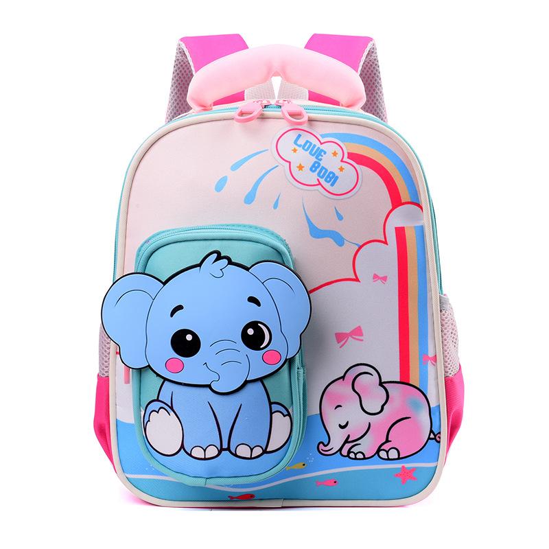 2026 Children's Backpack Kindergarten Cute Middle and Small Class Children 3-5 Years Old Ultra Lightweight Backpack