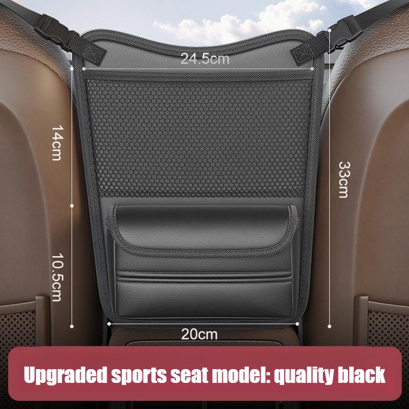 Multifunctional Storage Pocket Between Seats 2026 Car Net Pocket Handbag Holder Portable Car Organizer Interior Accessories