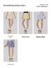 Women's High-Waisted Sports Skirt with Tennis Pocket, Accordion Pleats, Built-In Safety Shorts, and Anti-Exposure Design
