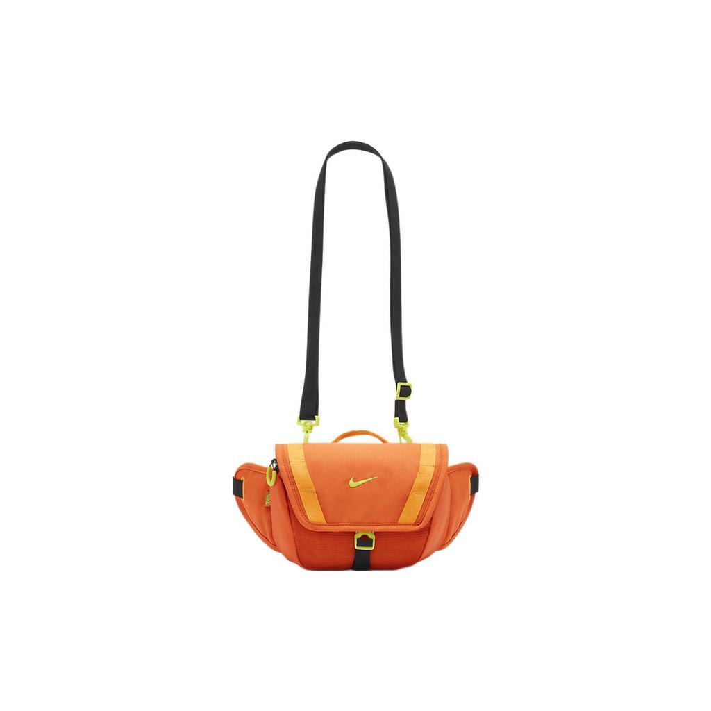 New Nike Fabric Shoulder Bag Crossbody Bag Fanny Pack Regular Unisex Safety Orange/Bright Orange/Atomic Green DJ9681-819