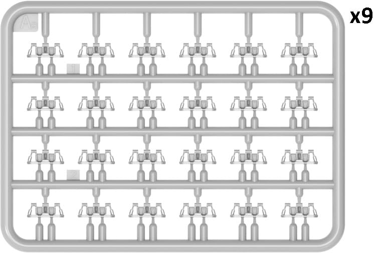 Miniart scale German III March Alkett Plastic Model MA35336 1/35 Sturmgeschütz Ausf. G, 1943, Kit,