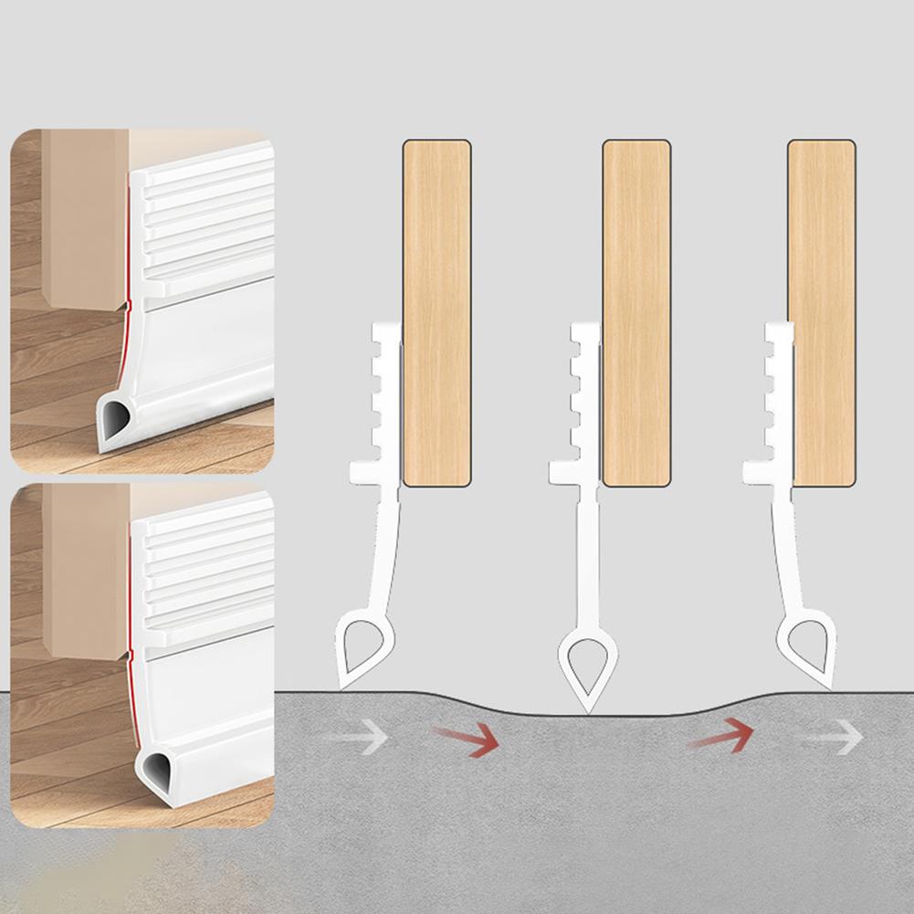 Door Bottom Sealing Strip Window Door Seam Strip Soundproof Sealing Strip Home Improvement Dustproof Windshield Sealing Tap
