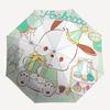 1pc Pochacco Party Hat Festival Gift Umbrella - Automatic Opening/Closing, Portable 3-Fold Design, 8-Bone Iron Frame Outdoor Umbrella for Fans, Travel