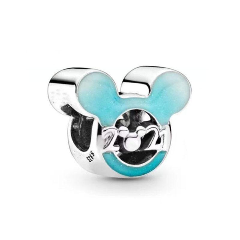 Brand New Cute Animal Mouse Bead Component Couple Pendant Bead Component, Ideal Designed For Authentic Original European Bracelet High Quality Fine