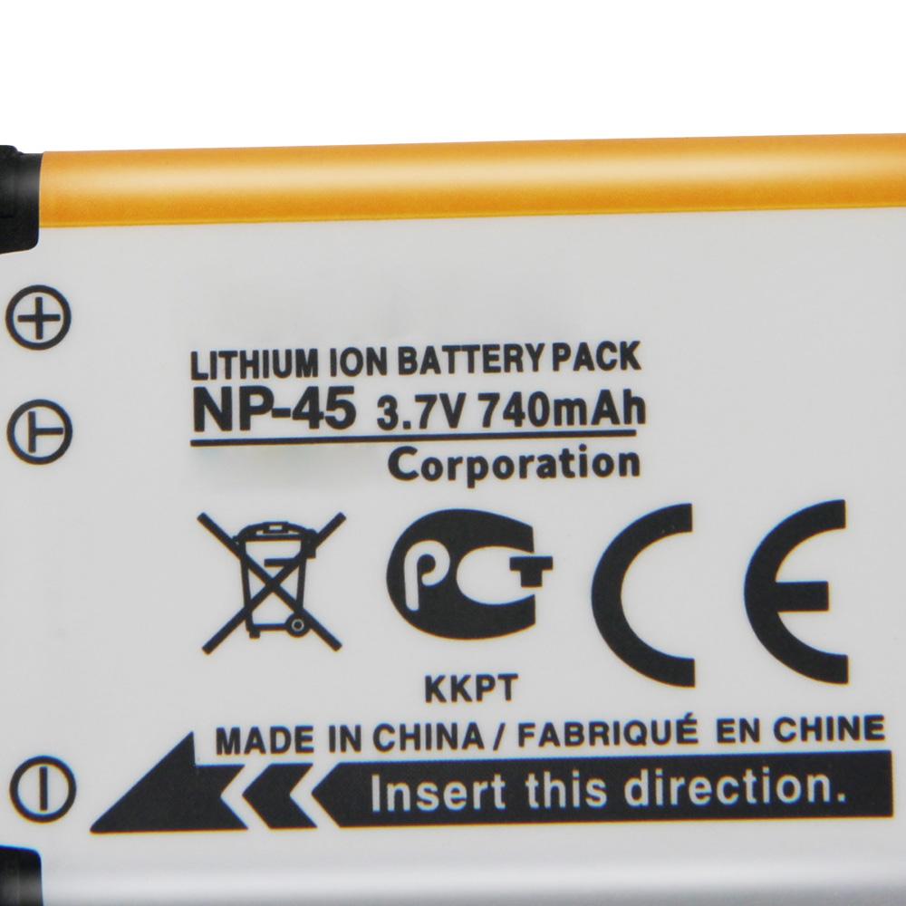 Rechargeable Lithium Battery For FUJIFILM Z20fd Z100fd Z707EXR Z10 Z950EXR J10 J30 JV105 JX400 JX350 JZ500 XP11 XP22 T205 NP-45 NP-45A NP45S Battery