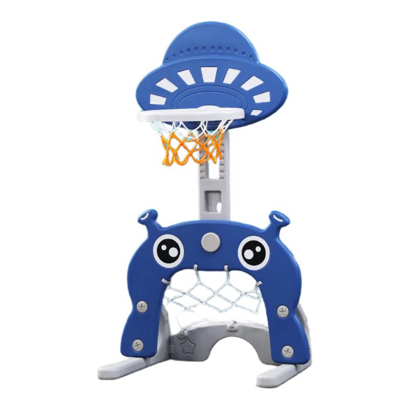 Adjustable Kids Basketball Hoop with Flying Saucer Target