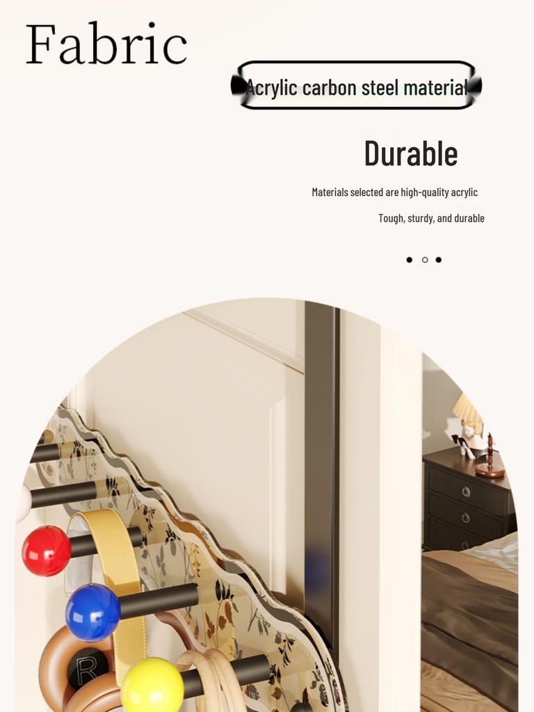 American-Style Over-the-Door Hook: Punch-Free Coat, Hat, and Bag Hanging Storage Rack