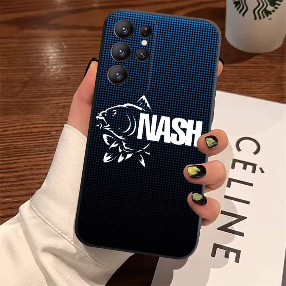 

N-Nash Fishing Cool Case For Samsung Galaxy Case S25 S23 S22 S21 S30 S20 S10 Ultra Plus FE TPU Soft Cover Samsung S25Plus