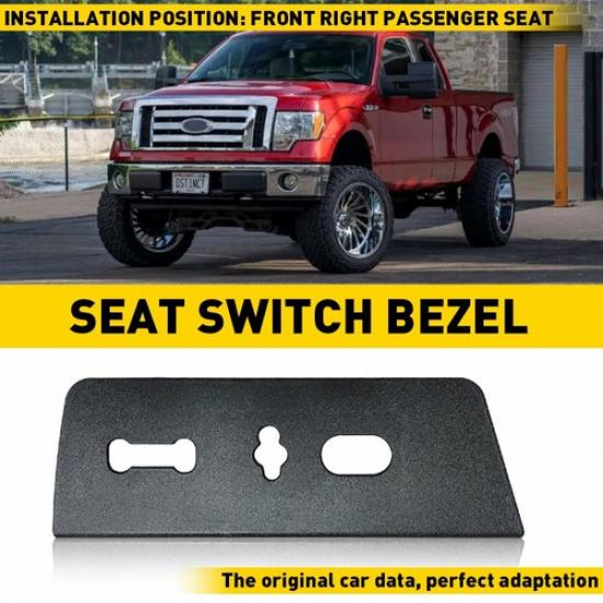 Passenger Side Power Seat Switch Housing Trim Bezel Panel 2009-14 For Ford F-150