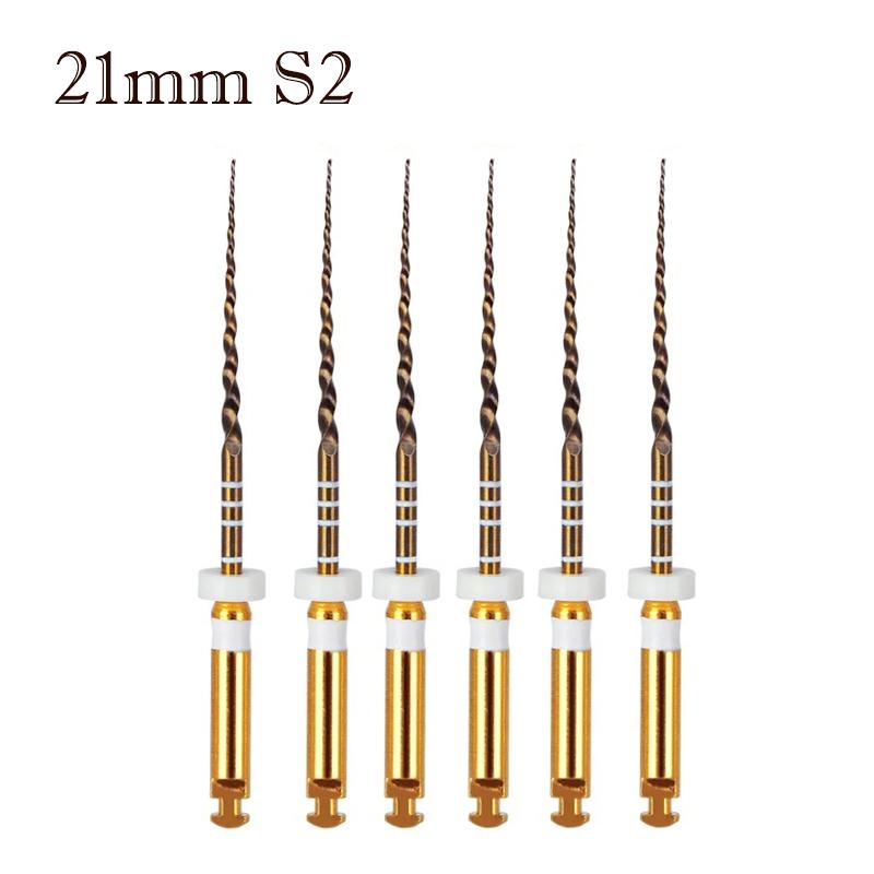 30 KS Zubní Pro- Zlaté Kónické Super Soubory Univerzální Pro Použití v Motoru Rotační Soubory Flexibilní Endodontické Materiály pro Kořenové Kanálky Použití v Zubním Lékařství