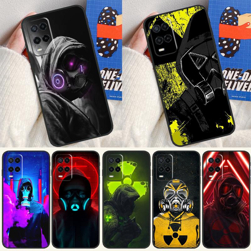 Nuclear Mask Gas Mask For Oppo A54 A57 S A78 A58 A98 A5 A9 A91 A15 A16 A17 A52 A72 A76 A96 A74 A94 A77 Phone Case