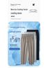 Men's Summer Ice Silk Zipper Pants - Lightweight, Loose, Elastic Straight-Leg, Quick-Dry, Trendy Korean Style Sportswear