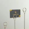 Cute Stainless Steel Round Photo Clip Elegant Note Clamp Stand  Restaurant Table