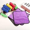Double-Sided Car Cleaning Towel - Absorbent Coral Fleece, Thickened for Drying