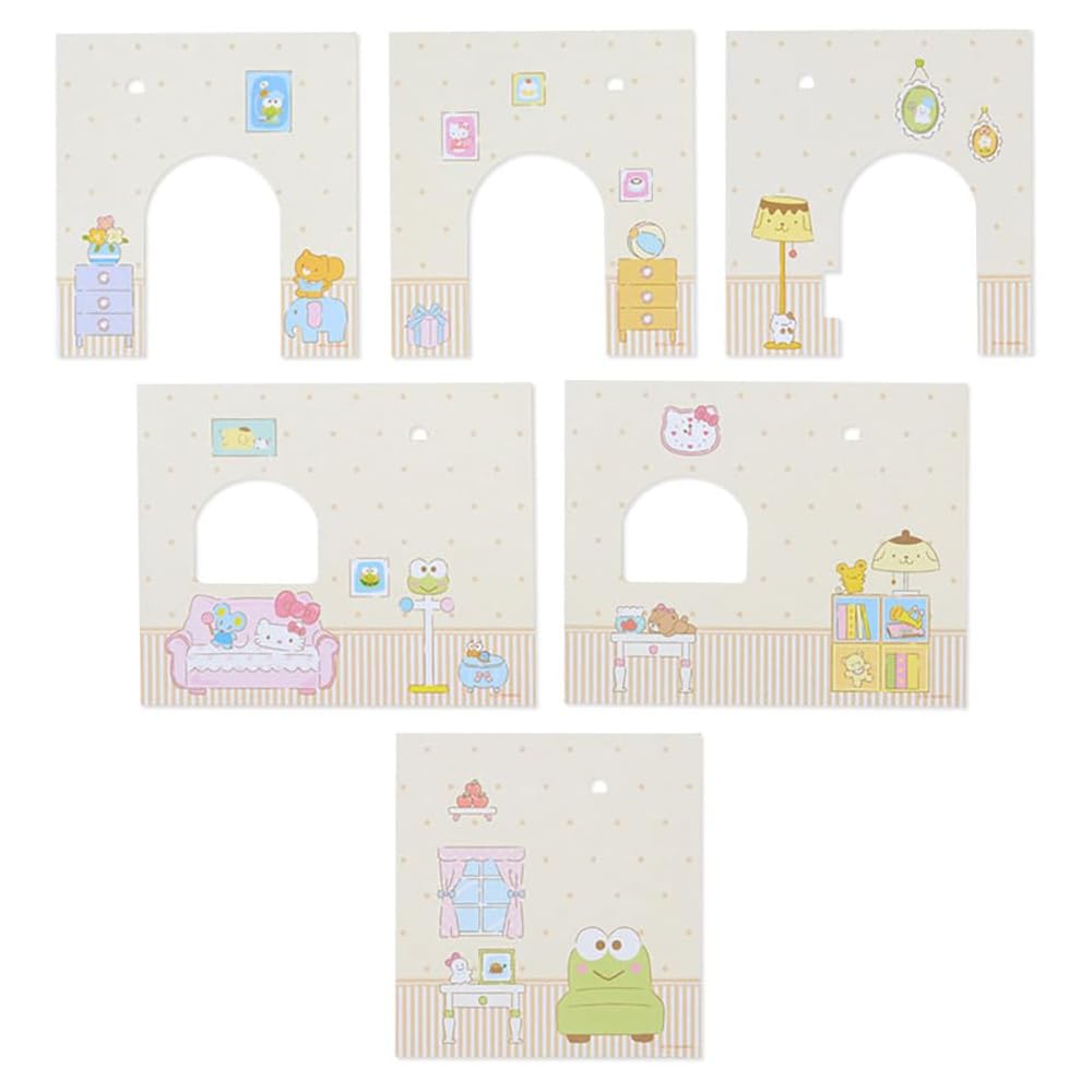 Sanrio Sanrio Characters Deluxe Dollhouse Playset with Furniture and Accessories