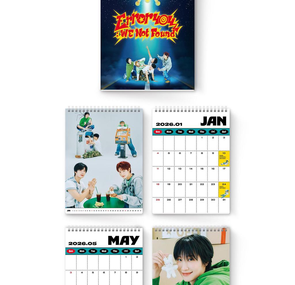 [POB] ONEWE [Error 404 : WE Not Found] 2026 SEASON'S GREETINGS