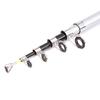 2.1m Telescopic Fishing Sea Rod Spinning Reel Fiberglass Pole Rod Set Suits