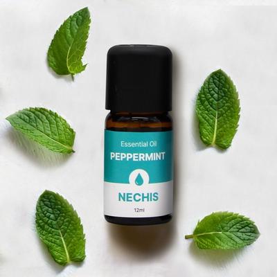 NECHIS EOQGQNAM Aroma Essential Oil Herbal Oil Peppermint 12ml