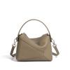 First Layer Cowhide High-end Ceiling 25 New Geometric Bag Mini Leather Pillow Bag Shoulder Crossbody Handbag Women's Bag