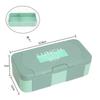 Multi-Grid Kids Bento Box, leakproof & microwave safe. Portable food container with tableware for school, outdoor and daily meal