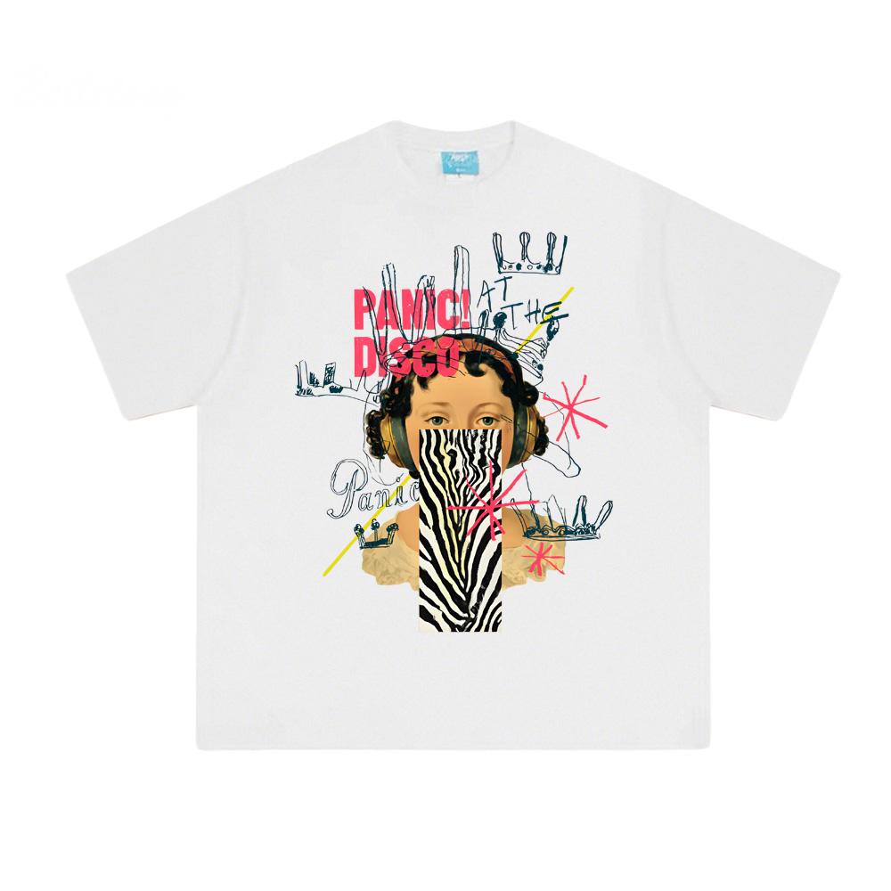 TIME TO DANCE TEE Panic! At The Disco Same As Website T-shirt Summer Cotton Fashion Comfortable T Shirt XS белый
